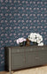 Portia Wallpaper - Dark Seaspray - Laura Ashley - 114908 - Premier Wallcovering