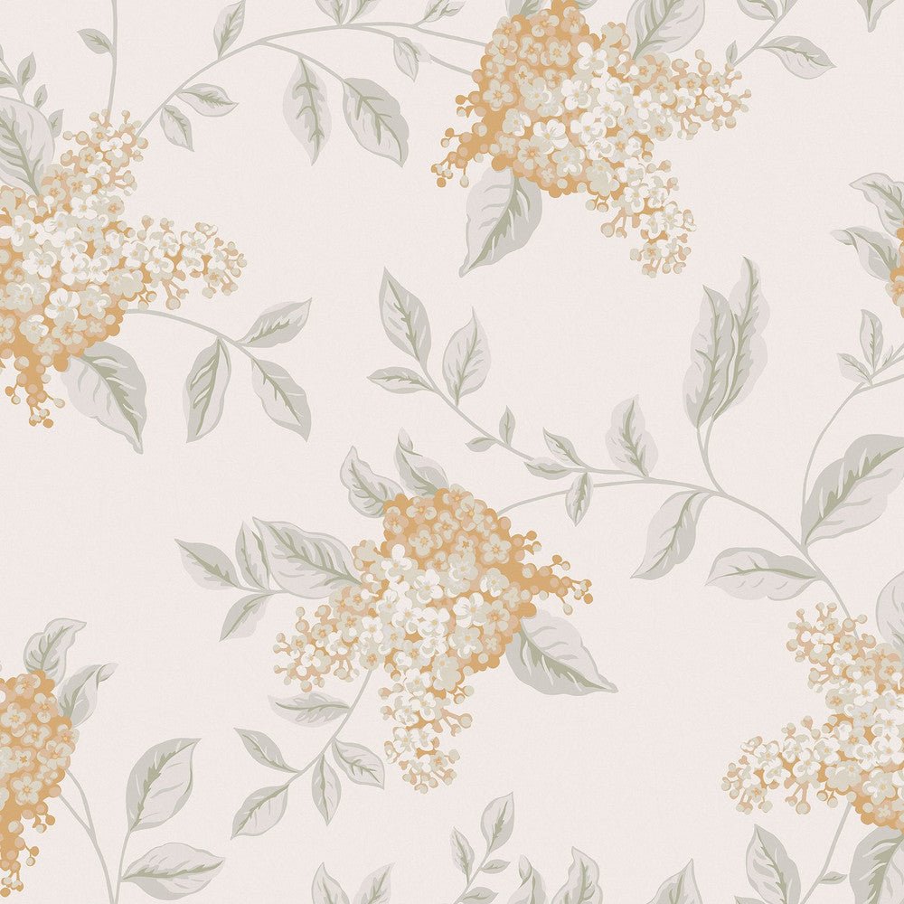 Portland Wallpaper - Apricot - Laura Ashley - 127394 - Premier Wallcovering
