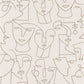 Portrait Gallery Wallpaper - Beige - Casadeco - 86161204 - Premier Wallcovering