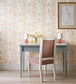Posingford Wallpaper - Yellow/ Grey - Nina Campbell - NCW4394 - 02 - Premier Wallcovering