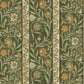 Potter Stripe Wallpaper - Green and Orange - Josephine Munsey - JMW-104611 - Premier Wallcovering
