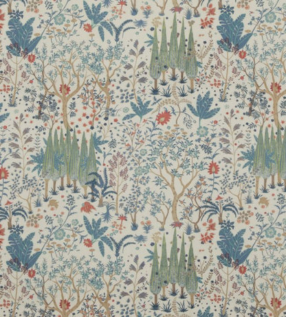 pp50500.1.0 - Bridport Fabric - Blue Red - Baker Lifestyle