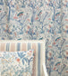 pp50502.1.0 - Lulworth Fabric - Blue/ Red - Baker Lifestyle