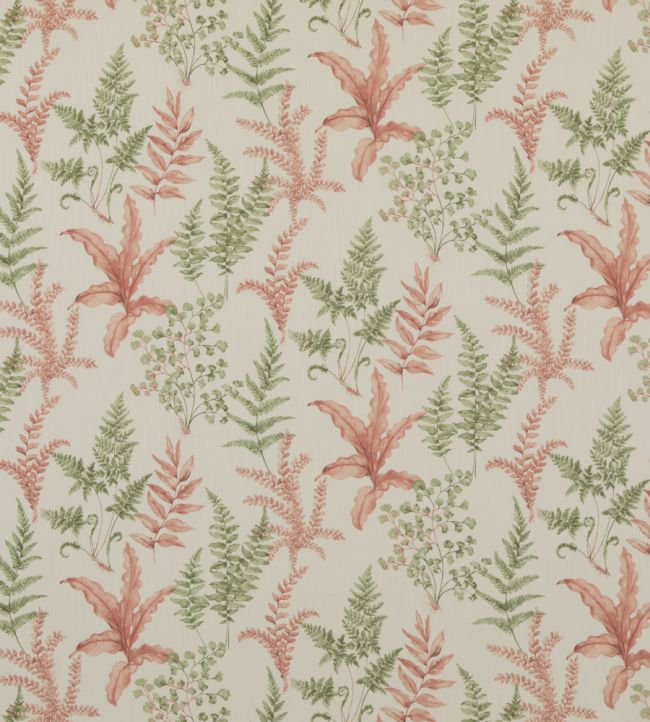 pp50503.4.0 - Ferndown Fabric - Green/ Pink - Baker Lifestyle
