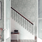 Prairie Rose Wallpaper - Silver - Boråstapeter - 7233 - Premier Wallcovering