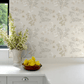 Prairie Rose Wallpaper - Grey - Boråstapeter - 7231 - Premier Wallcovering