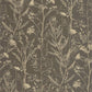 Prairie Sentier Des Dunes Wallpaper - Noir Fusain/ocre - Casadeco - 200959607 - Premier Wallcovering