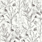 Prairie Sentier Des Dunes Wallpaper - Reglisse - Casadeco - 200959310 - Premier Wallcovering