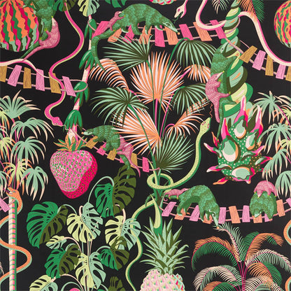 Precarious Pangolins Wallpaper - Tropical - ZPLW312981 - Zoffany - Morris Wallpaper
