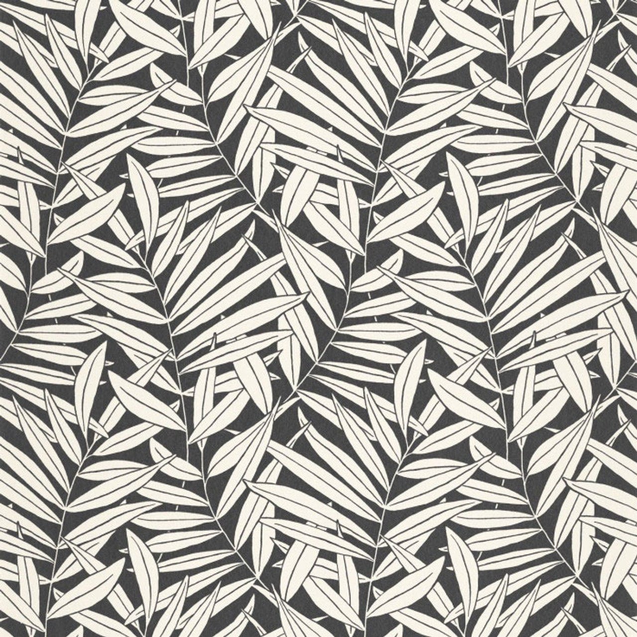 Preston Derby Wallpaper - Noir Naturel - Casadeco - 89319144 - Premier Wallcovering