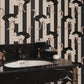 Pride Wallpaper - Clay & Off-Black - House of Hackney - 1-WA-PRI-DI-BLS-XXX