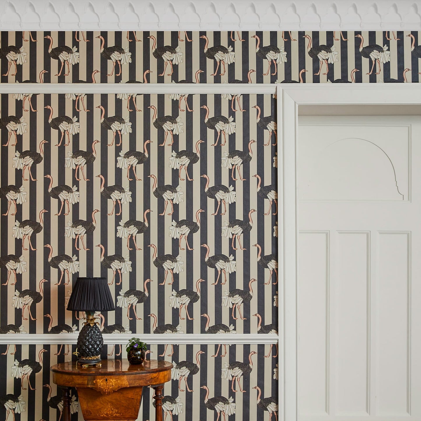 Pride Wallpaper - Clay & Off-Black - House of Hackney - 1-WA-PRI-DI-BLS-XXX