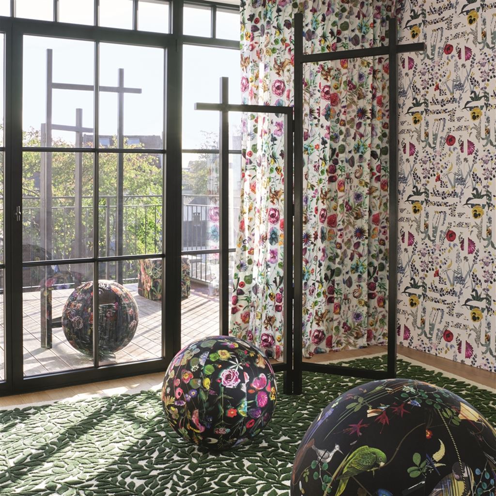 Primavera Labyrinthum Wallpaper - Crepuscule - Christian Lacroix - PCL7018/01 - Premier Wallcovering