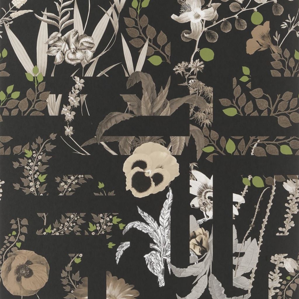 Primavera Labyrinthum Wallpaper - Roseau - Christian Lacroix - PCL7018/06 - Premier Wallcovering