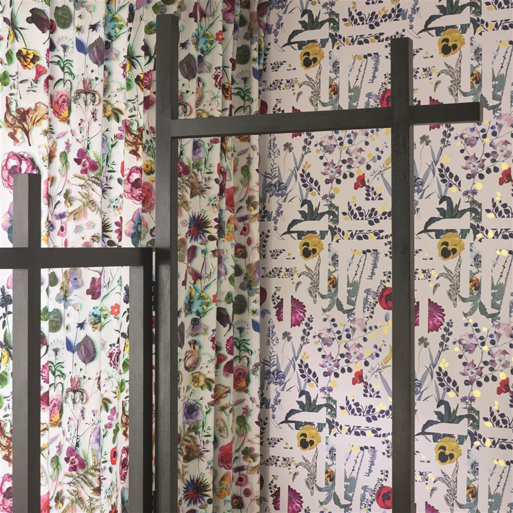 Primavera Labyrinthum Wallpaper - Perce Neige - Christian Lacroix - PCL7018/02 - Premier Wallcovering