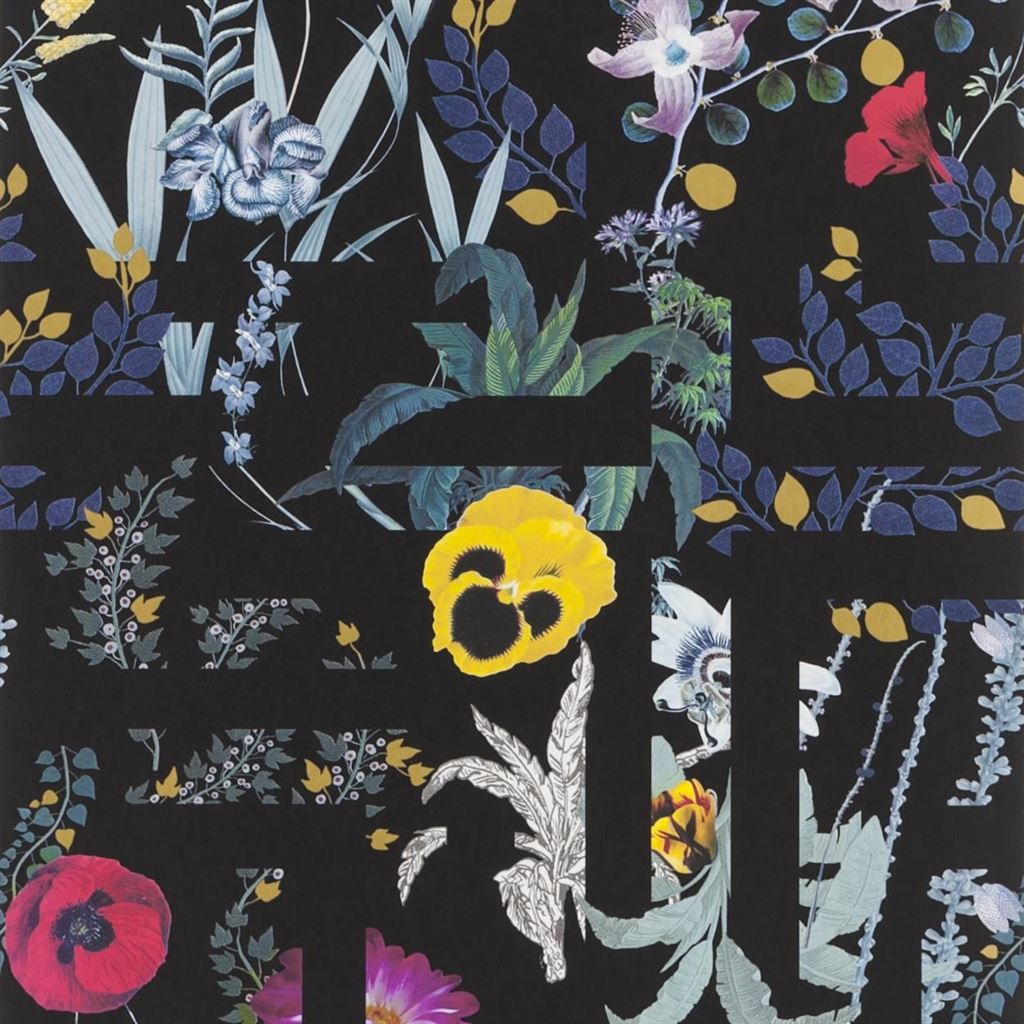 Primavera Labyrinthum Wallpaper - Crepuscule - Christian Lacroix - PCL7018/01 - Premier Wallcovering