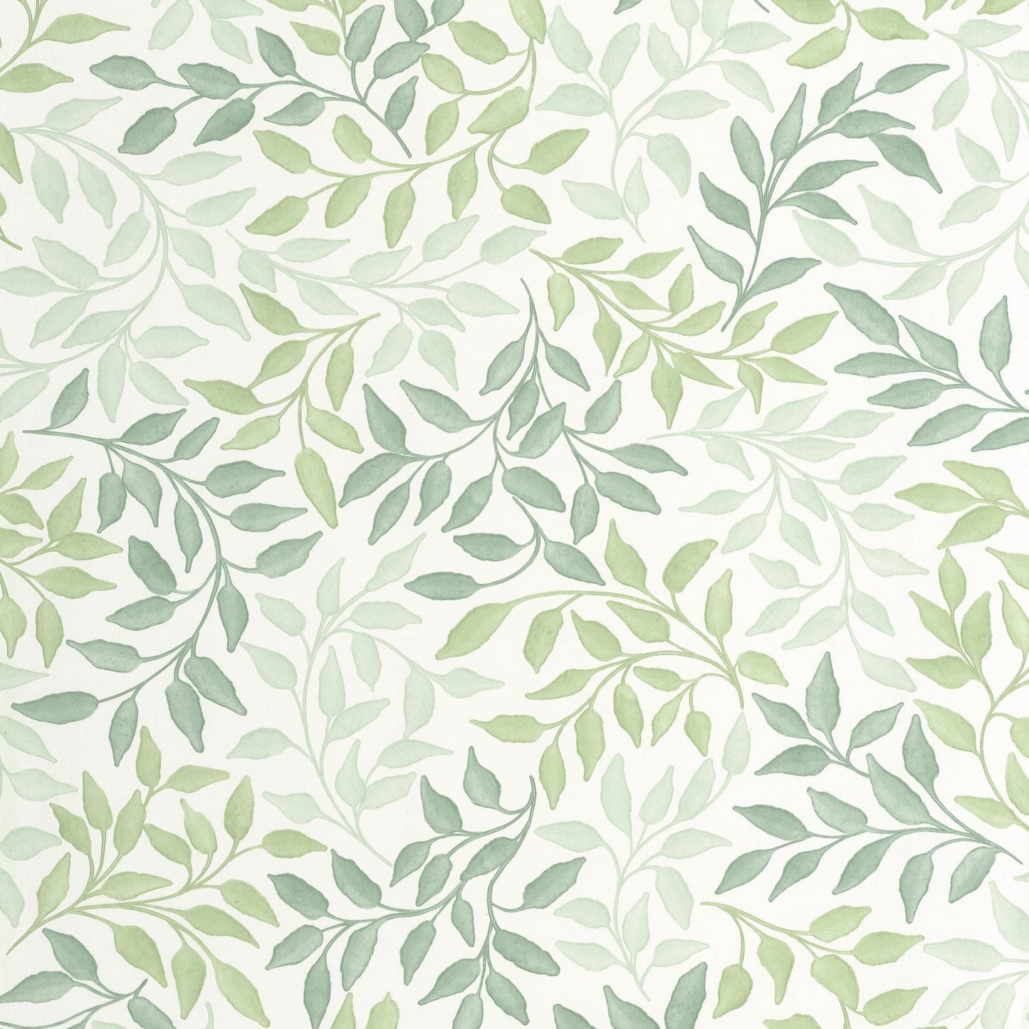 Printemps Wallpaper - Vert Bleu - Caselio - 106117068