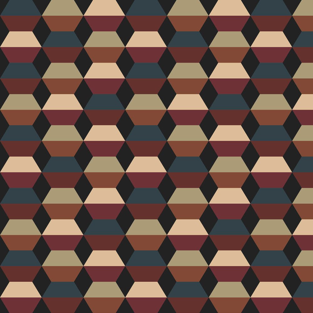 Prisma Wallpaper - Brown - Boråstapeter - 4752 - Premier Wallcovering