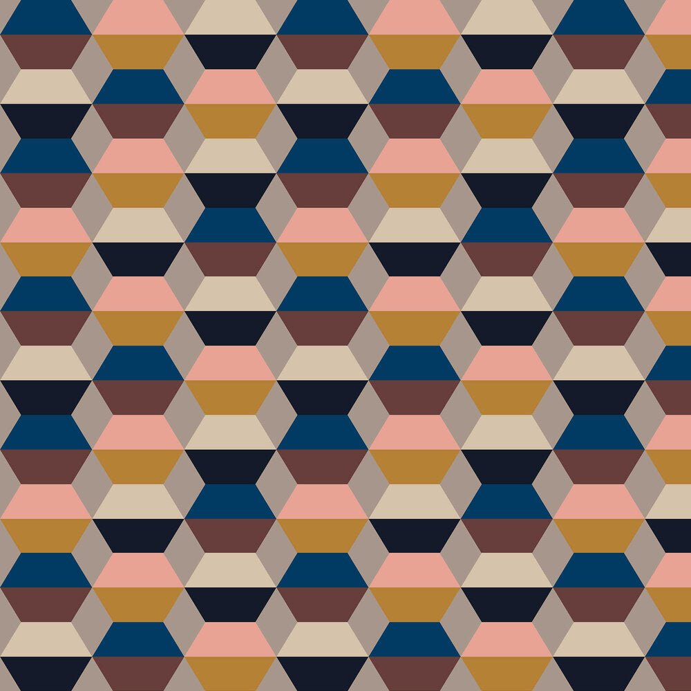 Prisma Wallpaper - Multi coloured - Boråstapeter - 4753 - Premier Wallcovering
