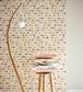 Priya Wallpaper - Nutmeg / Paprika / Jet - NLOH111297 - Scion