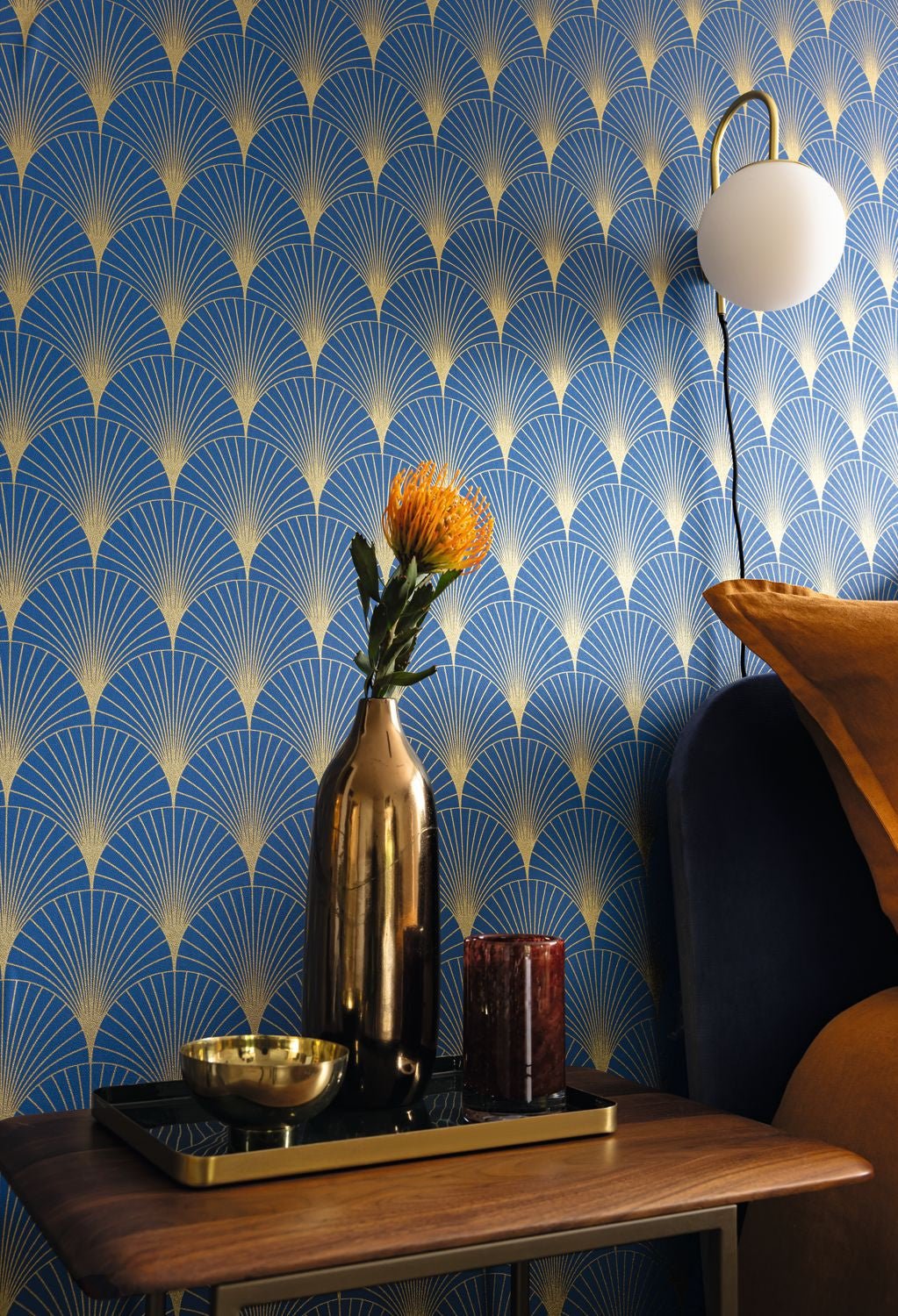 Prosperity Wallpaper - Bleu - Caselio - 105266021