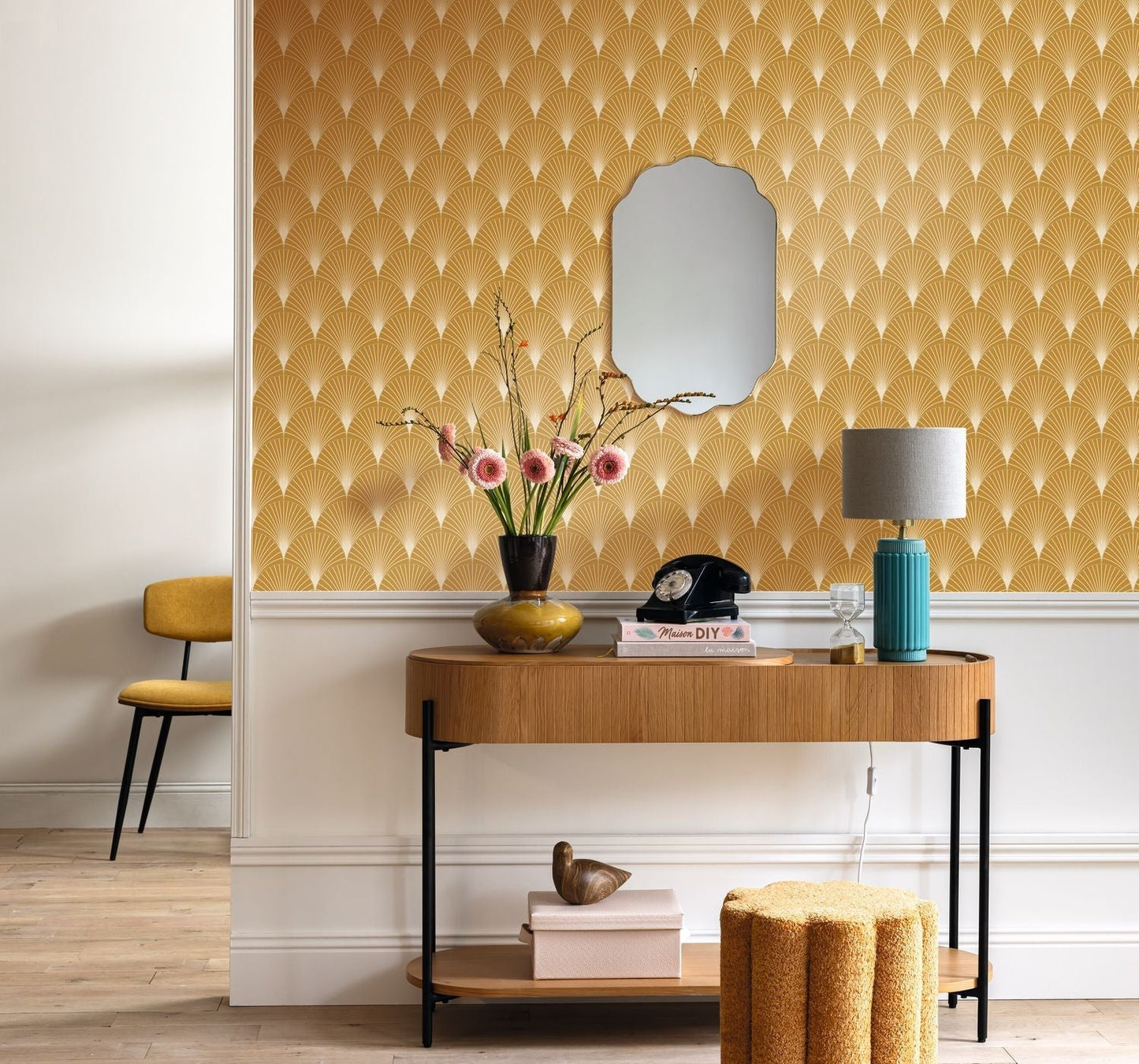 Prosperity Wallpaper - Ocre - Caselio - 105262040