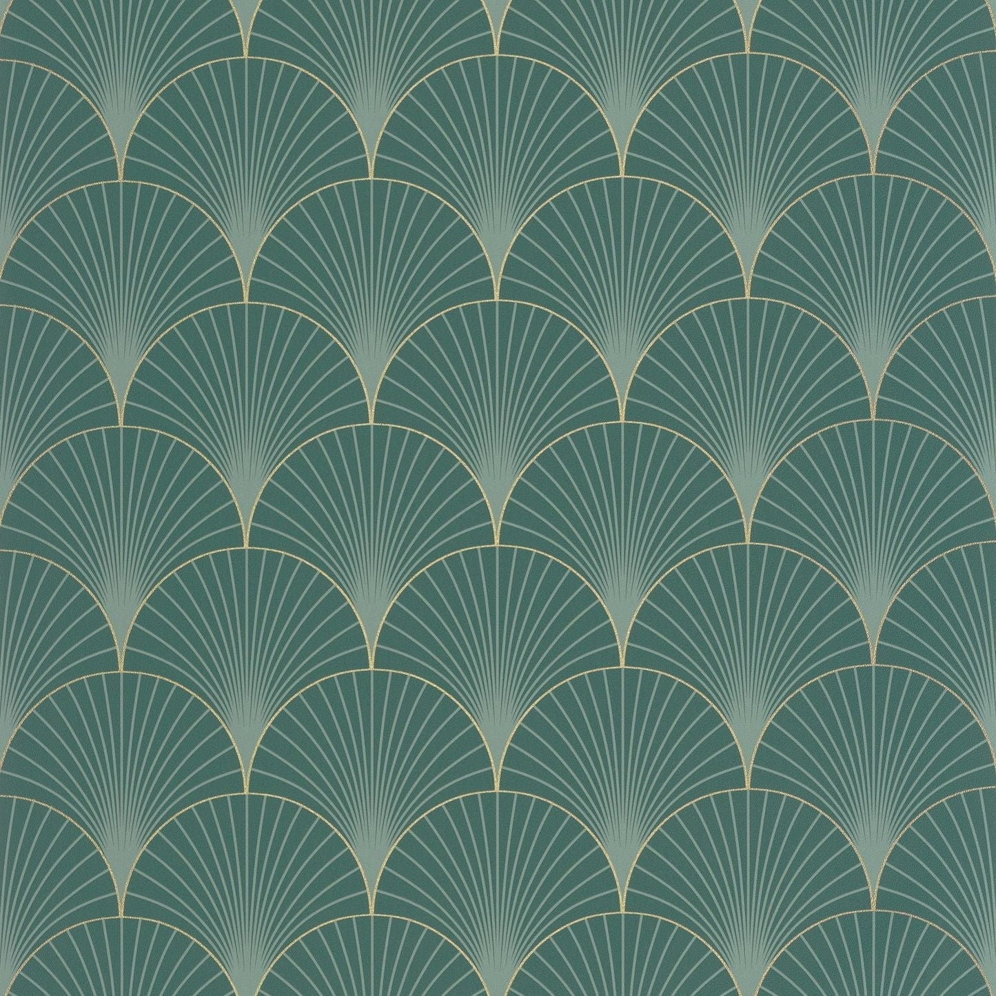 Prosperity Wallpaper - Vert Emeraude - Caselio - 105267129