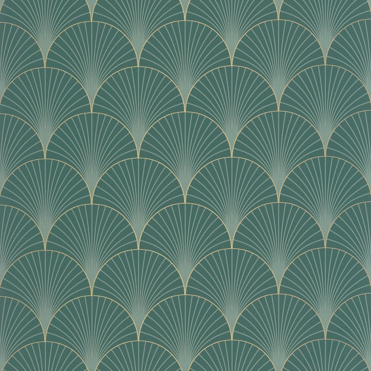 Prosperity Wallpaper - Vert Emeraude - Caselio - 105267129