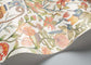 Protea Garden Wallpaper - Olive Green & Tangerine on White - 119/10043 - Cole & Son - Premier Wallcovering