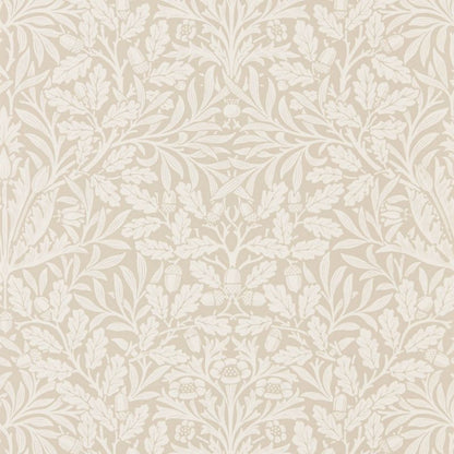 Pure Acorn Wallpaper - Linen/Ecru - Morris & Co - 216040 - Morris Wallpaper