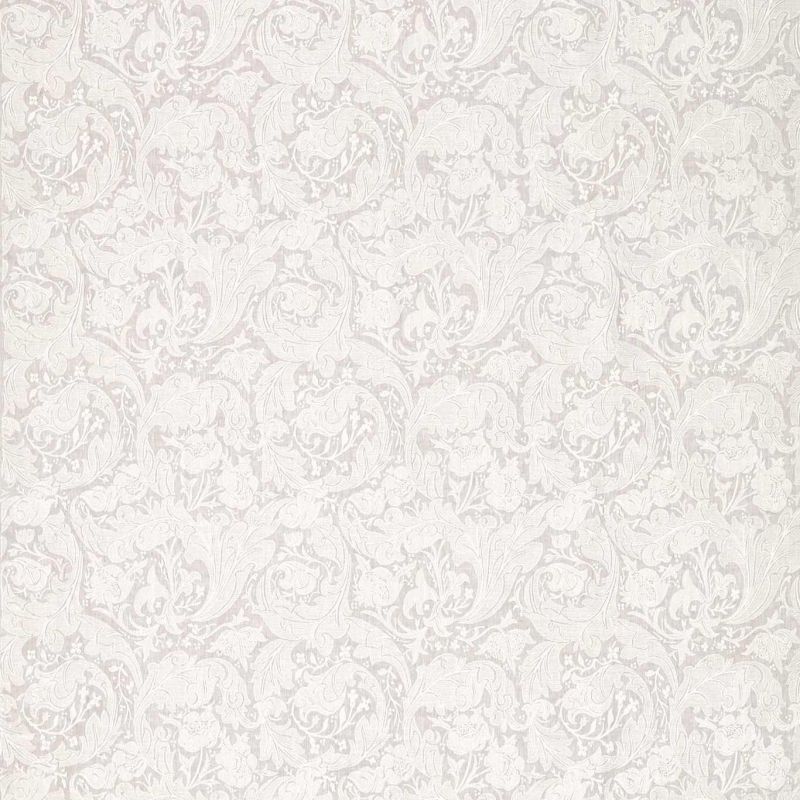 Pure Bachelors Button Embroidery Fabric - Pebble - Morris & Co - 236616 - Premier Wallcovering