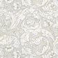 Pure Bachelors Button Print Fabric - Horned Poppy Grey - Morris & Co - 226486 - Premier Wallcovering