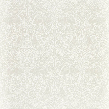 Pure Brer Rabbit Wallpaper - White Clover - Morris & Co - 216534 - Morris Wallpaper