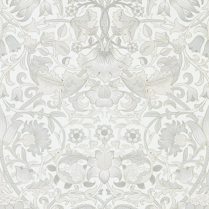 Pure Lodden Wallpaper - Chalk/Eggshell - Morris & Co - 216030 - Morris Wallpaper