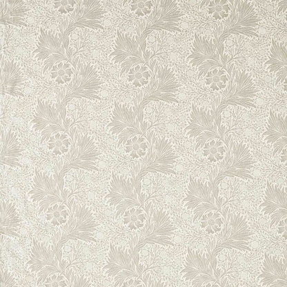 Pure Marigold Wide Width Fabric - Stone - Morris & Co - 227276 - Premier Wallcovering