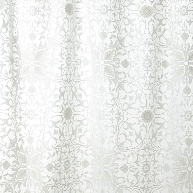 Pure Net Ceiling Applique Fabric - Paper White - Morris & Co - 236075 - Premier Wallcovering