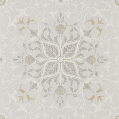 Pure Net Ceiling Wallpaper - Stone/Chalk - Morris & Co - 216037 - Morris Wallpaper