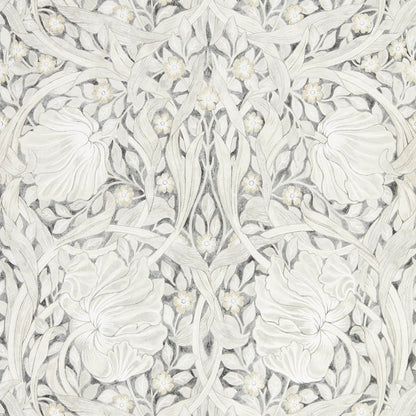 Pure Pimpernel Wallpaper - Black Ink - Morris & Co - 216539 - Morris Wallpaper