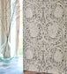 Pure Pimpernel Wallpaper - Black Ink - 216539 - Morris & Co