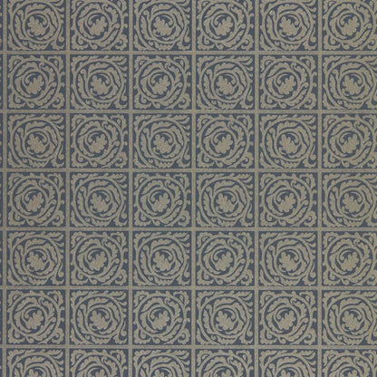 Pure Scroll Wallpaper - Ink - Morris & Co - 216547 - Morris Wallpaper