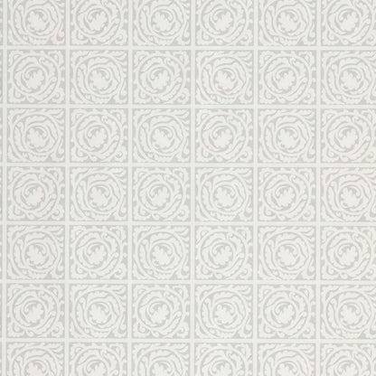 Pure Scroll Wallpaper - Lightish Grey - Morris & Co - 216544 - Morris Wallpaper