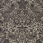 Pure Strawberry Thief Wallpaper - Gilver/Graphite - 216018 - Morris & Co - Premier Wallcovering