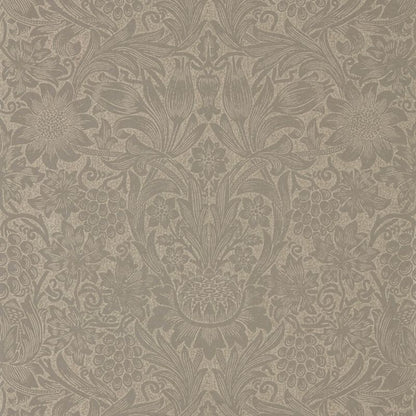 Pure Sunflower Wallpaper - Mole/Gold - Morris & Co - 216045 - Morris Wallpaper