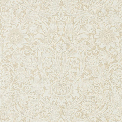 Pure Sunflower Wallpaper - Parchment/Gold - Morris & Co - 216047 - Morris Wallpaper