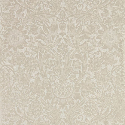 Pure Sunflower Wallpaper - Pearl/Ivory - Morris & Co - 216048 - Morris Wallpaper