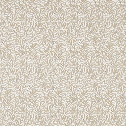 Pure Willow Boughs Embroidery Fabric - Wheat - Morris & Co - 236064 - Premier Wallcovering
