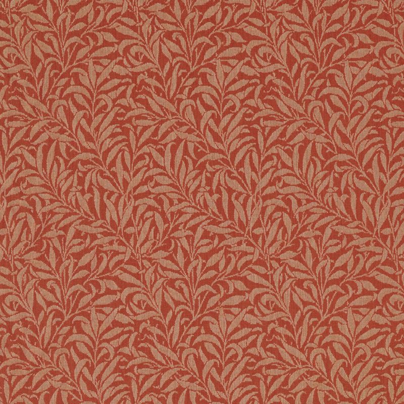 Pure Willow Boughs Weave Fabric - Russet - Morris & Co - 237427 - Premier Wallcovering