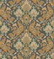 Pushkin Wallpaper - Stone & Ginger on Soot - 108/8042 - Cole & Son - Premier Wallcovering