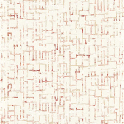 Quadrata Wallpaper - Blush - Clarke & Clarke - W0184/01 - Premier Wallcovering
