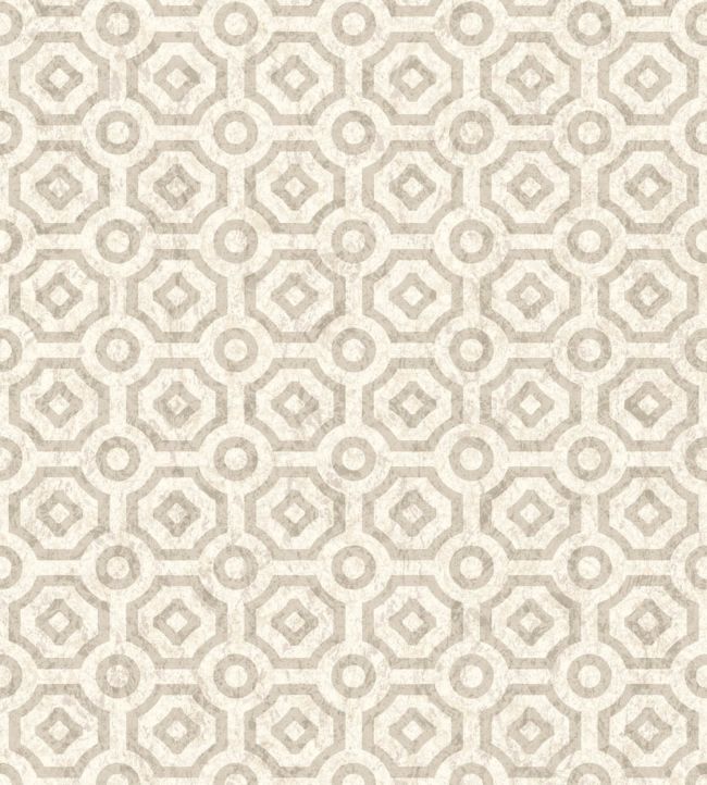 Queens Quarter Wallpaper - Mica on Parchment - 118/10023 - Cole & Son - Premier Wallcovering